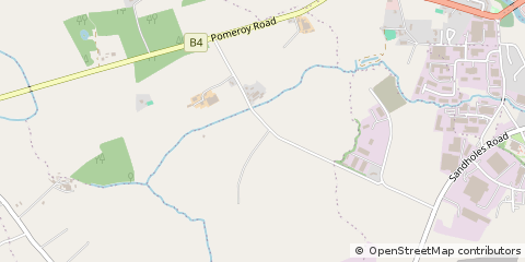 Map of Cookstown, County Tyrone
