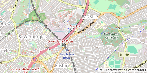 Map of Bristol