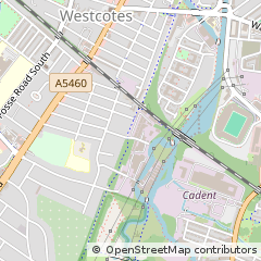 Map of Leicester, Leicestershire