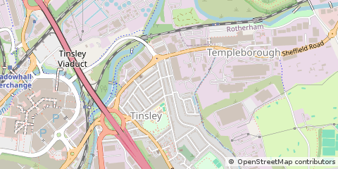 Map of Sheffield