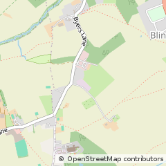 Map of Godstone, Surrey