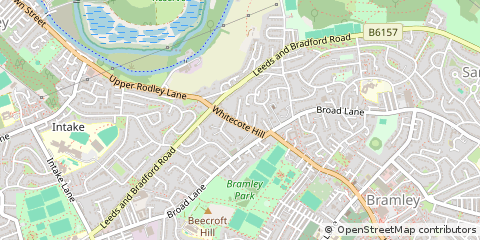 Map of Leeds