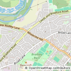 Map of Leeds