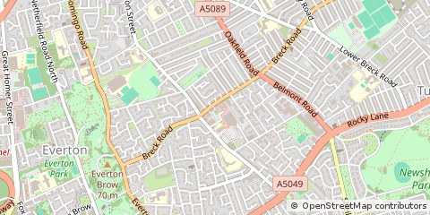Map of Liverpool