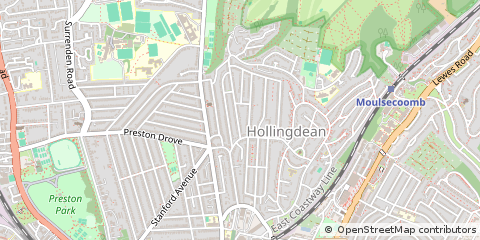 Map of Brighton