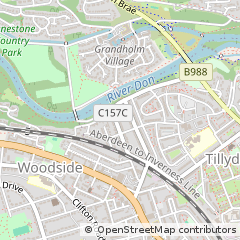 Map of Aberdeen