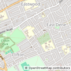 Map of Rotherham