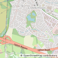 Map of Poole, Dorset