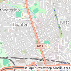 Map of Ashton-Under-Lyne, Lancashire