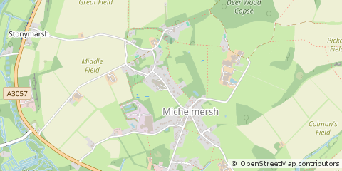 Map of Romsey