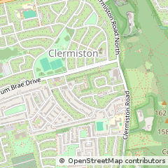 Map of Edinburgh, Midlothian