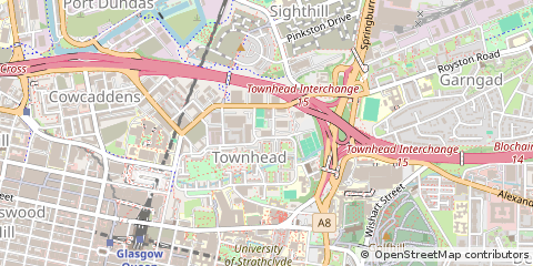 Map of Glasgow