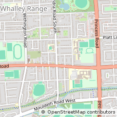 Map of Manchester