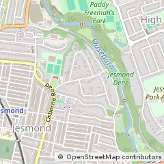 Map of Newcastle Upon Tyne