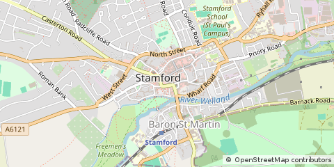 Map of Stamford