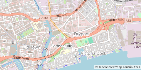 Map of Hull
