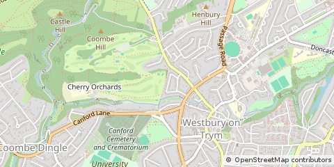 Map of Bristol