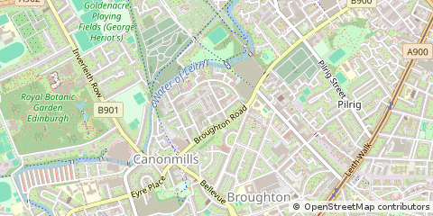Map of Edinburgh