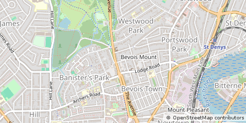 Map of Southampton