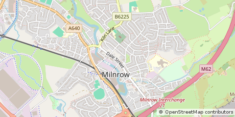 Map of Rochdale