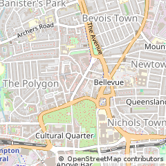 Map of Southampton