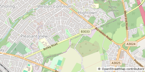 Map of Southampton