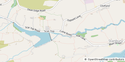 Map of Keighley