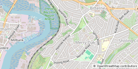 Map of Southampton