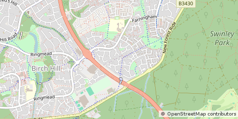 Map of Bracknell