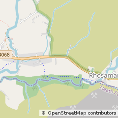 Map of Ammanford