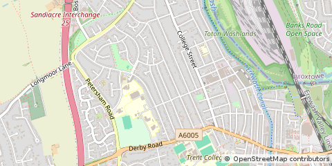 Map of Nottingham