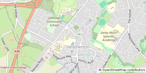 Map of Derby