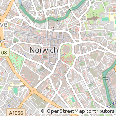 Map of Norwich, Norfolk