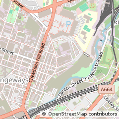 Map of Manchester