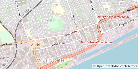 Map of Hull
