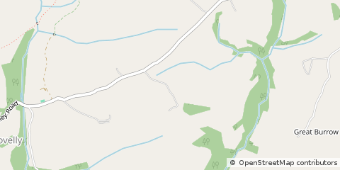 Map of Okehampton, Devon