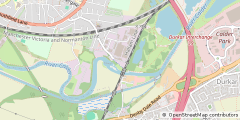 Map of Horbury