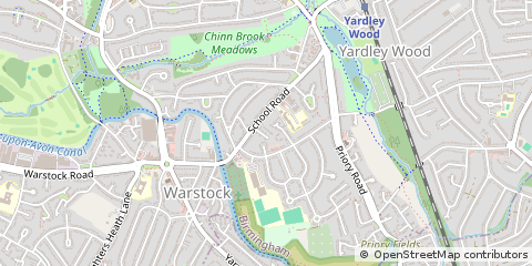 Map of Birmingham