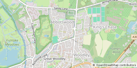 Map of Romsey