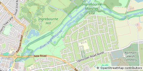 Map of Rainham