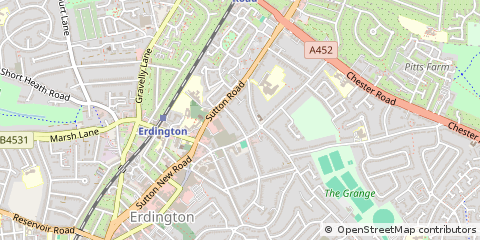 Map of Birmingham