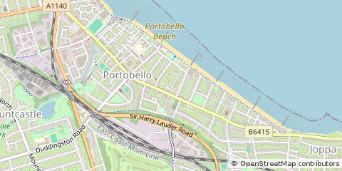 Map of Edinburgh
