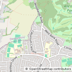 Map of Derby, Derbyshire