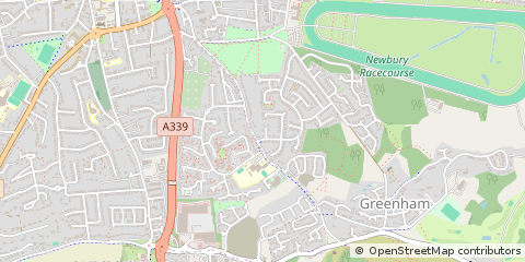 Map of Newbury