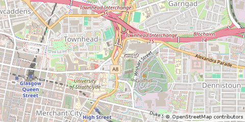 Map of Glasgow