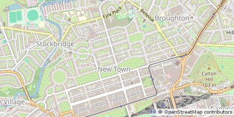 Map of Edinburgh