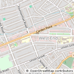 Map of Aberdeen, Aberdeen City