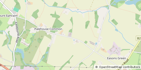 Map of Framfield, East Sussex