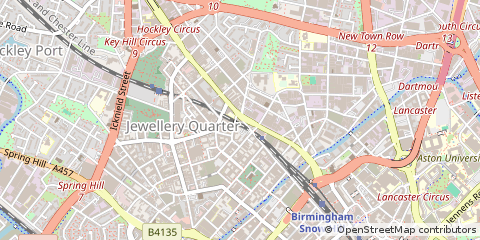 Map of Birmingham