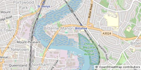 Map of Southampton